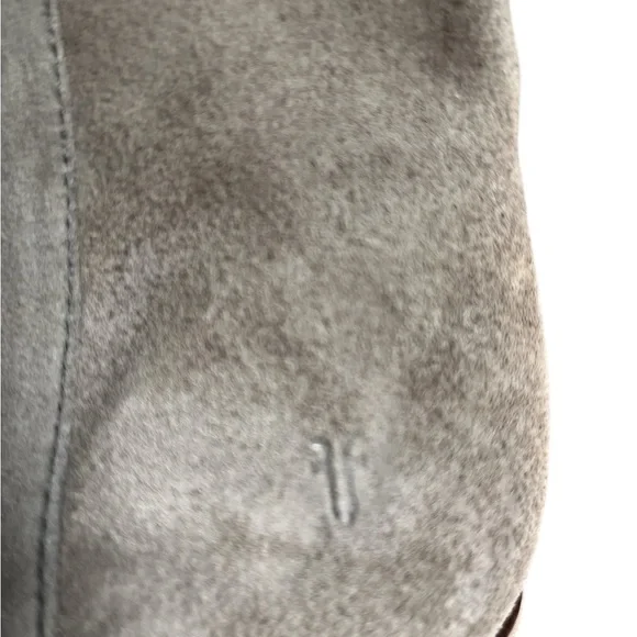 FRYE GRAY SUEDE ANKLE BOOTIES NEVER WORN - Picture 7 of 7